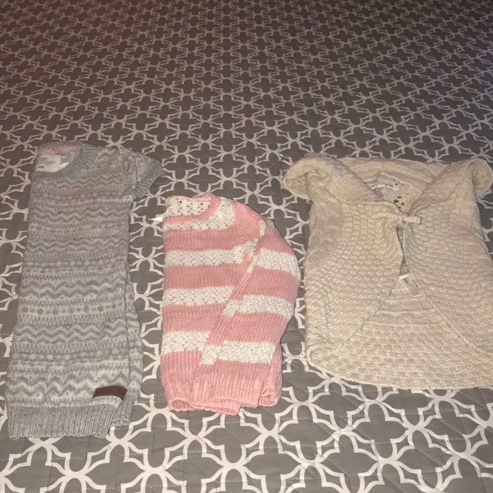 H&M Dress, sweater and Sweater vest combo Size 4-6
